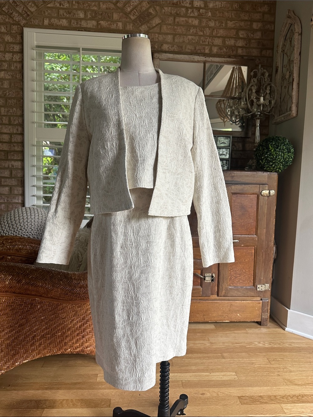 THE FOLD LONDON LUXURY DRESS & BLAZER MATCHING 12 NEW